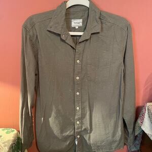 Frank and oak green cotton